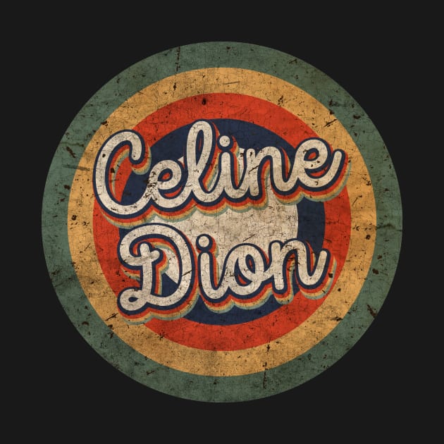 Celine Name Personalized Dion Vintage Retro 60s 70s Birthday Gift by Romantic Sunset Style