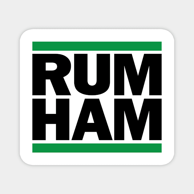 Rum Ham Magnet by Daribo