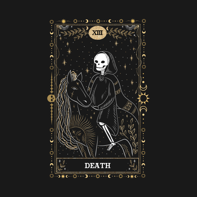 DEATH Tarot Card by Free Spirits & Hippies