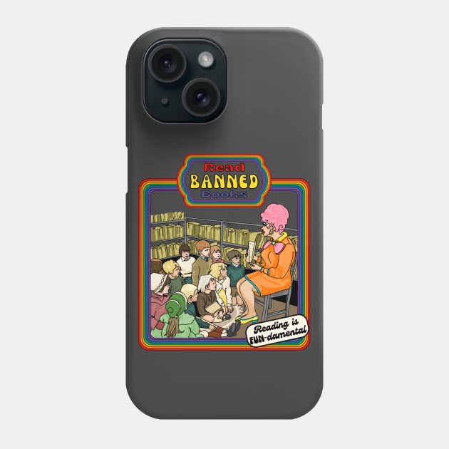 Read Banned Books Phone Case by Slightly Unhinged