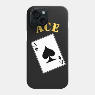 Ace - Spades Phone Case