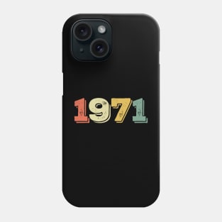 Vintage 1971 Phone Case