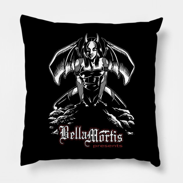 Succubus Bella Pillow by wildsidecomix