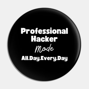 Professional Hacker Pin