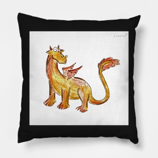 Surprised dragon Pillow