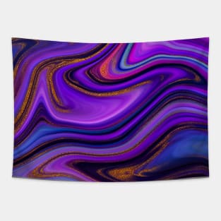 Glitter Liquid Marble 3 Tapestry