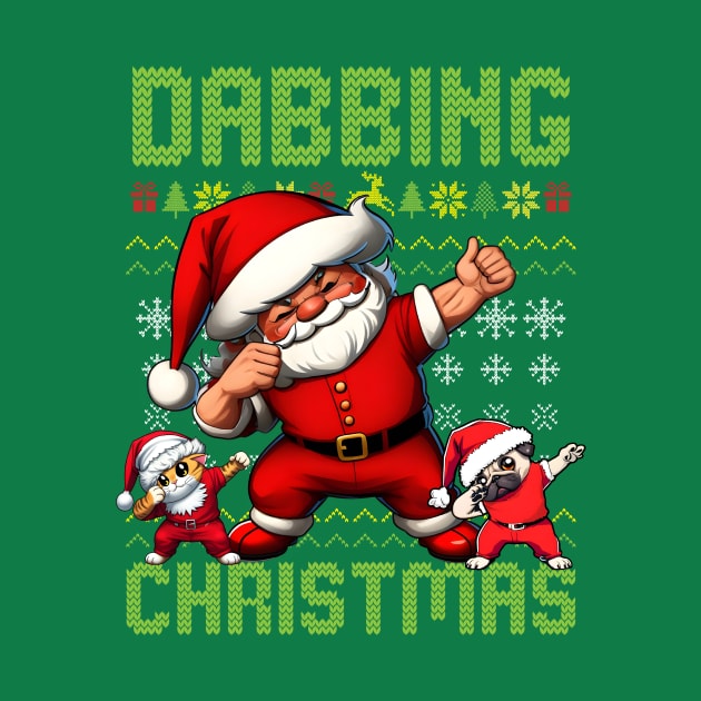 Dabbing Santa Claus by SergioCoelho_Arts