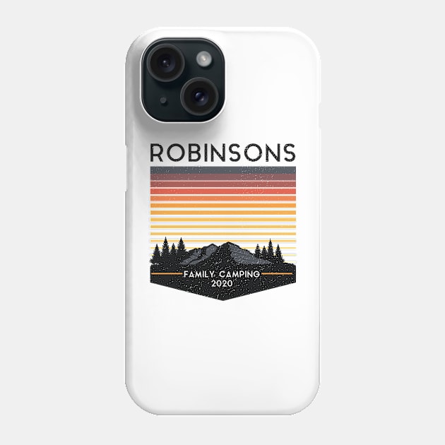 Robinsons family camping Phone Case by LatinaMerch