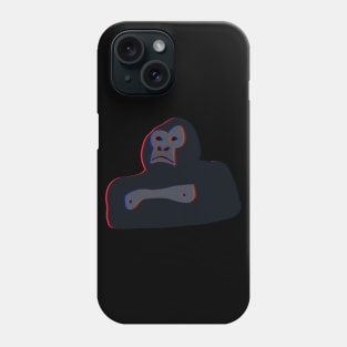 angry gorilla Phone Case