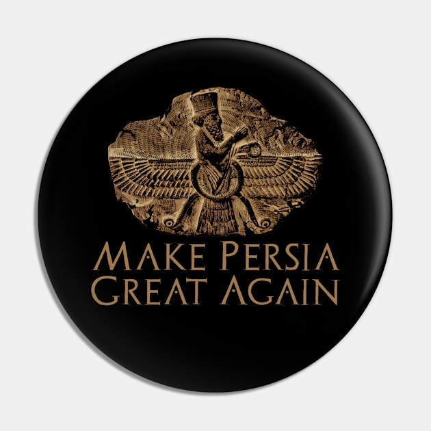 Make Persia Great Again - Ancient Mesopotamian History Pin by Styr Designs