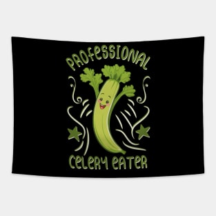 Professional Celery Eater cute Tapestry