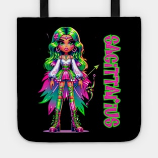 Sagittarius Szn Dollz Zodiac Birthday Baddie Y2K Anime Tote