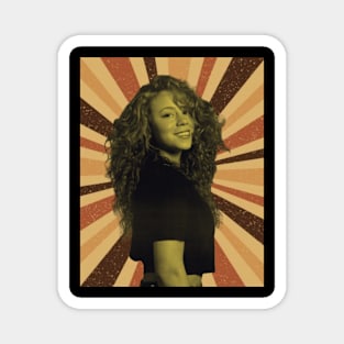 Retro Mariah Magnet