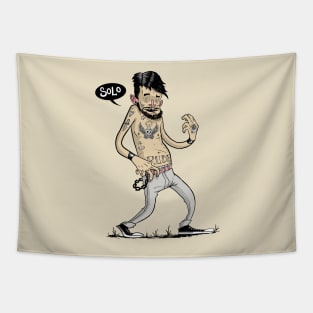 Air Guitar! - Festival tee Tapestry