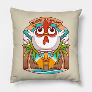 Welcome to the Island v2 Pillow