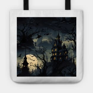 Halloween Decorations 18 - Haunted House Tote