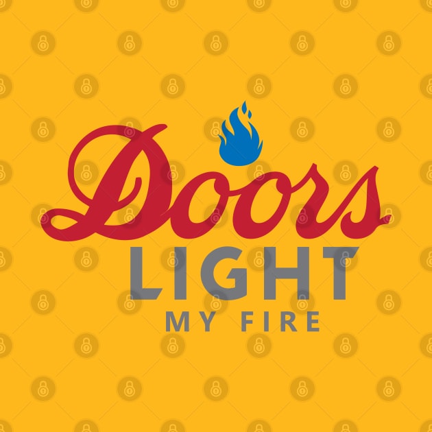 Doors Light My Fire by johnoconnorart