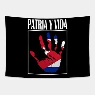 Patria y Vida, Cuban Revolution, i love Cuba, Free Cuba, Cuba Flag, Cuba Tapestry