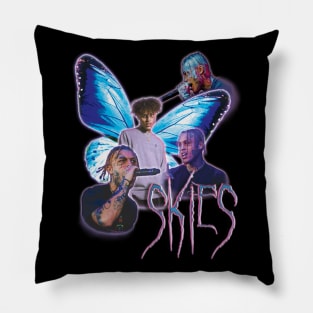 lil skies Pillow