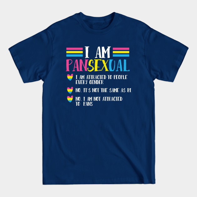 LGBT Gay Pride Month I Am Pansexual - Lgbtq - T-Shirt