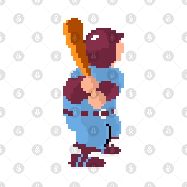 RBI Baseball Batter 16-Bit - Philadelphia by The Pixel League