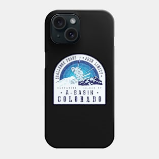 Ski A-Basin Colorado Phone Case