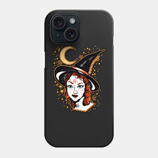 skeptical witch Phone Case