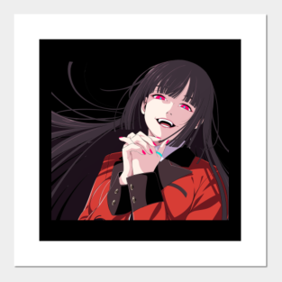 Fanart Jabami Yumeko Chibi Jabami Posters And Art Prints Teepublic teepublic