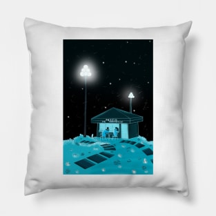 ghosts in Ukraine Pillow