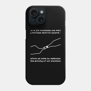 The Secret History Opening (The Secret History Quote) Graphic Phone Case