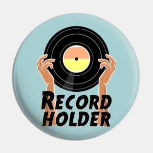 Vinyl  - Record Holder Pin
