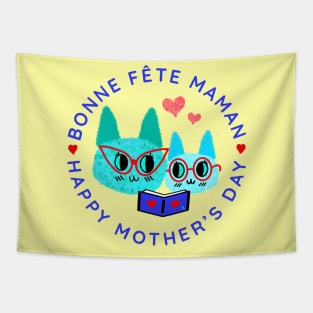 Bonne Fête Maman / Happy Mother’s Day Tapestry