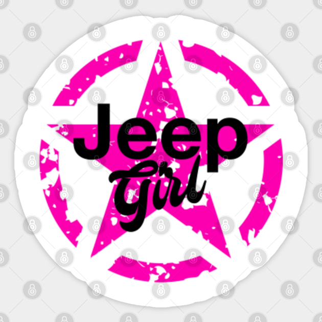 Jeep Girl Decal
