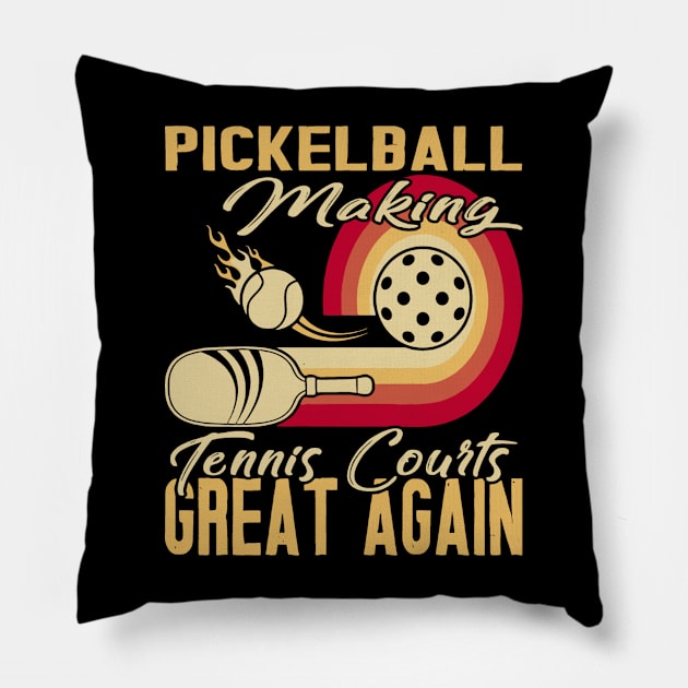 PicklebalL-Making-Tennis Pillow by rhazi mode plagget