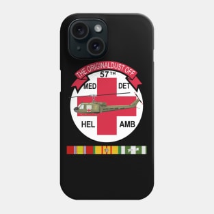 57th Medical Company - Orignial Dustoff - Vietnam w VN SVC Phone Case