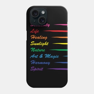 Gay Pride Flag Rainbow Meaning Original Phone Case