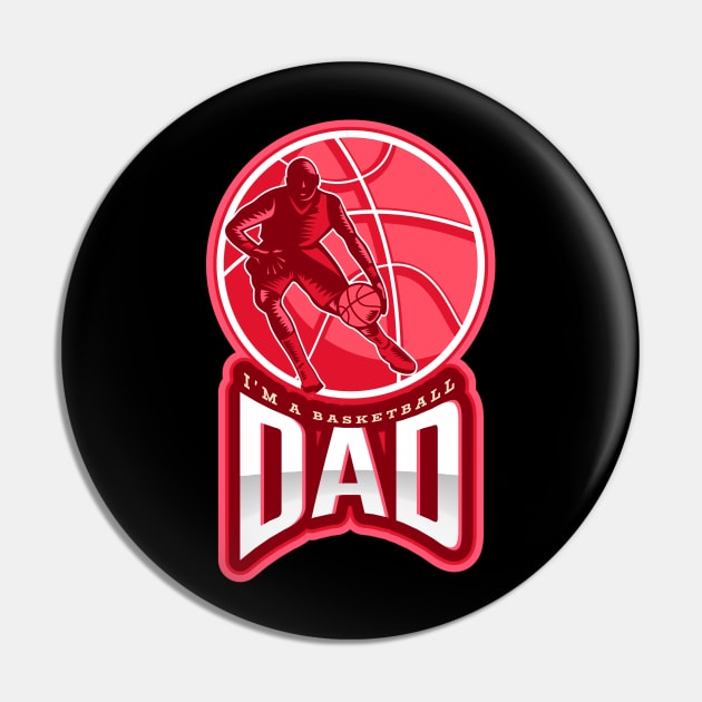 I'm a Basketball Dad Pin by poc98