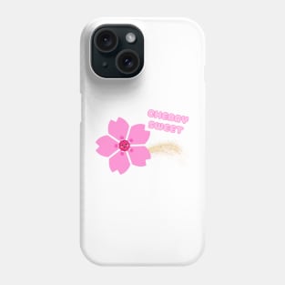 Happy floral cherry blossom Phone Case