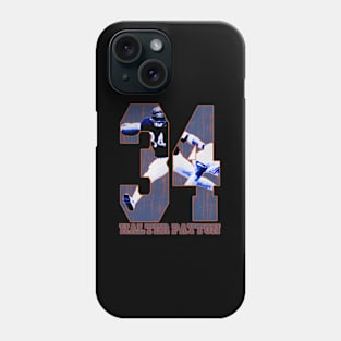 Walter Payton Chicago Game Phone Case