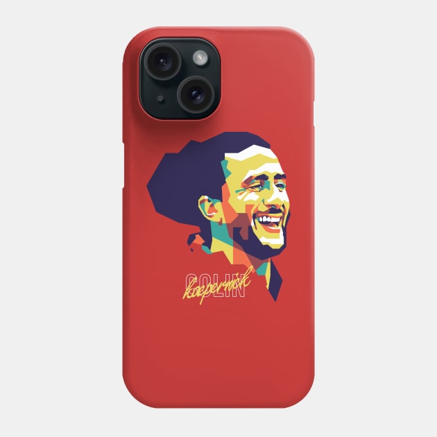 Colin Kaepernick on WPAP Style #2 Phone Case by pentaShop