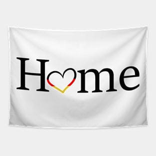 German Heart Home Tapestry