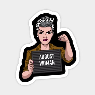 August Woman Magnet