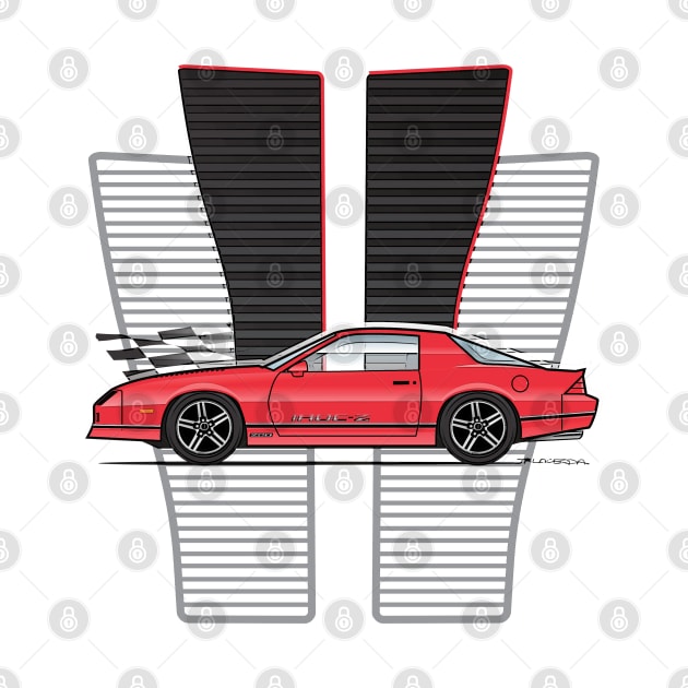 Red Iroc-Z by JRCustoms44