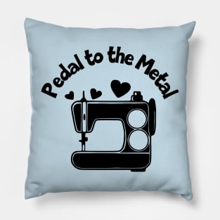 Pedal to the Metal Pillow