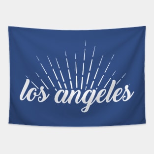 Los Angeles Logo Tapestry