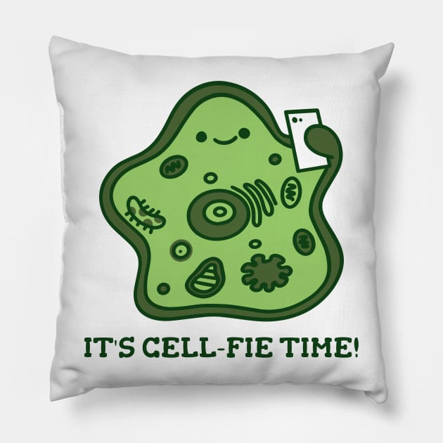 It's Cell-Fie Time Pillow by ZB Designs