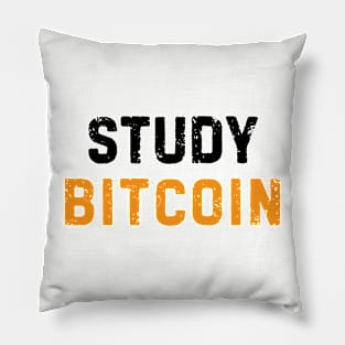 Study Bitcoin Pillow