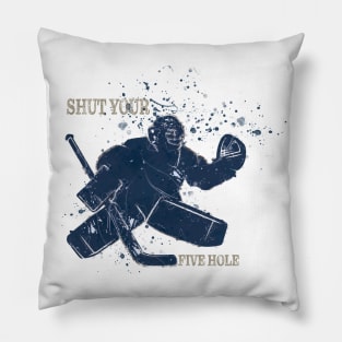 Goalie art Pillow