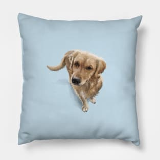 The Golden Retriever Pillow