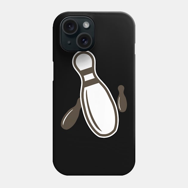 Bowling Pins Phone Case by ShirtyLife